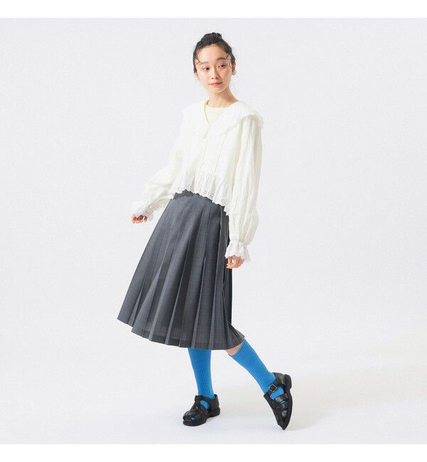 BEAMSBOY「カットワーク ブラウス」|シャツ・ブラウス|