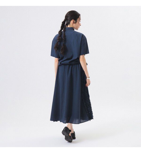 BEAMSBOY「ドビー フリル スカート」|スカート|