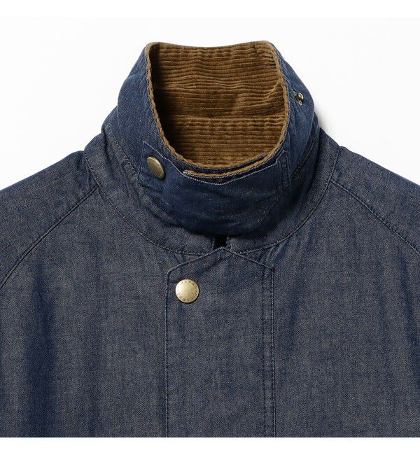 Demi-Luxe BEAMS 「Barbour / TRANSPORT デニム ジャケット」|ブルゾン・スタジャン|