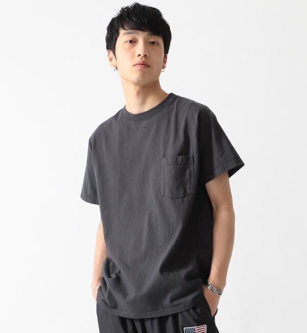 BEAMS「GOODWEAR / ポケットTシャツ」|Tシャツ・カットソー|USED BLACK