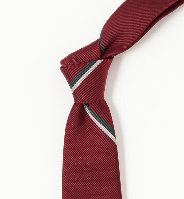 BEAMS PLUS「BEAMS PLUS / シルク ワイド レジメンタル タイ」|ネクタイ・蝶ネクタイ|