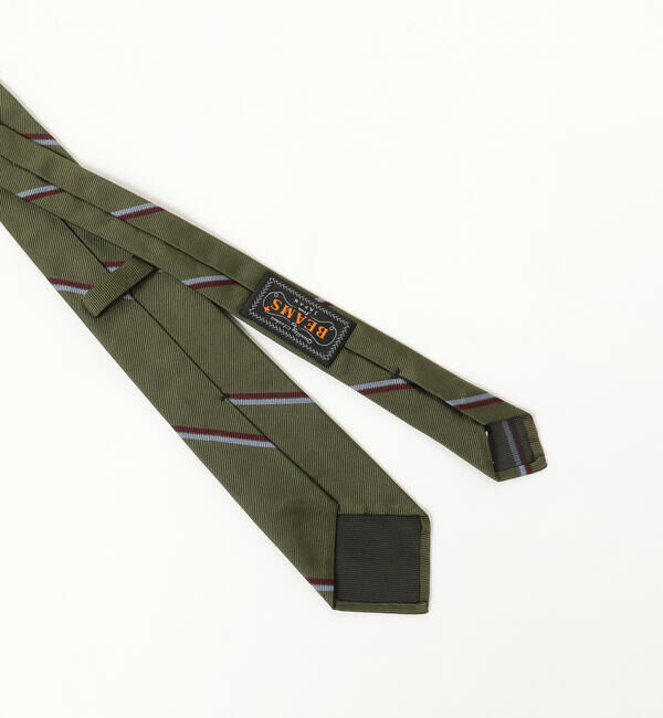 BEAMS PLUS「BEAMS PLUS / シルク ワイド レジメンタル タイ」|ネクタイ・蝶ネクタイ|