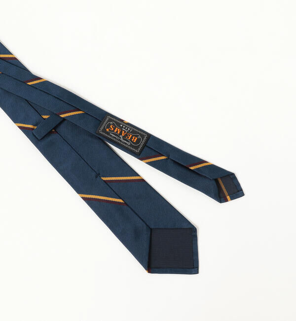 BEAMS PLUS「BEAMS PLUS / シルク ワイド レジメンタル タイ」|ネクタイ・蝶ネクタイ|