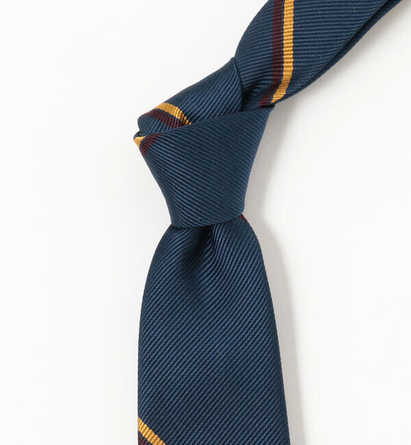 BEAMS PLUS「BEAMS PLUS / シルク ワイド レジメンタル タイ」|ネクタイ・蝶ネクタイ|