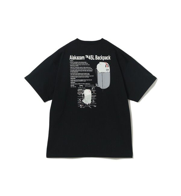 BEAMS「【別注】MOUNTAIN HARDWEAR / Alakazam Backpack Tee」|Tシャツ・カットソー|BLACK