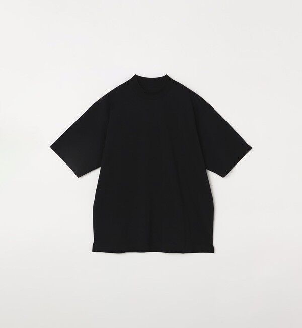 SHIPS any「SHIPS any:〈接触冷感/遮熱/UVカット機能等〉サマーファンクション モックネック Tシャツ 26SS◆」|Tシャツ・カットソー|