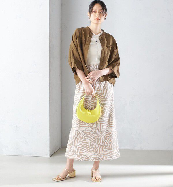 SHIPS for women「〈手洗い可能〉シルク混 シアー 羽織 シャツ」|シャツ・ブラウス|