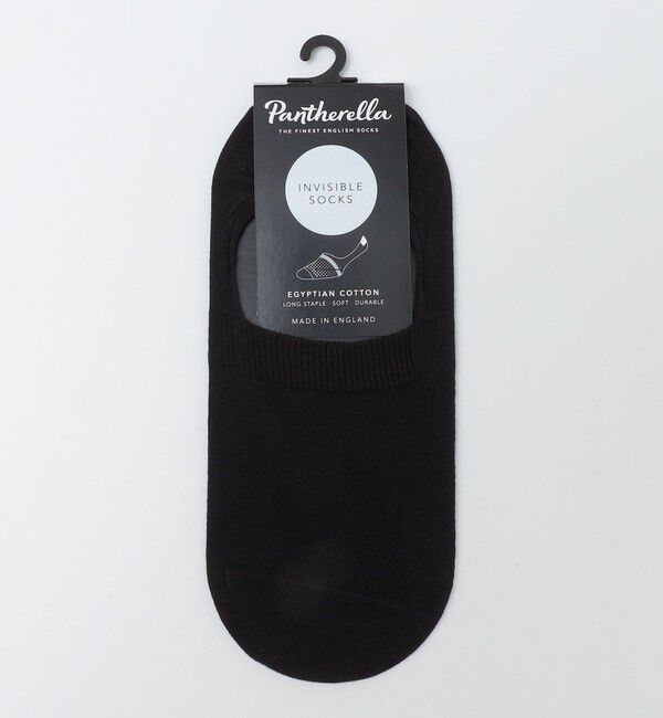 SHIPS「PANTHERELLA: インビジブル コットン ソックス」|ソックス|ブラック