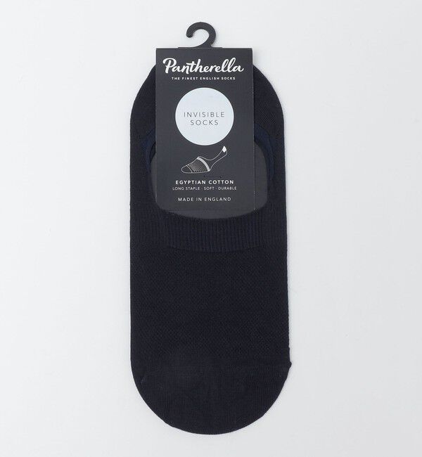 SHIPS「PANTHERELLA: インビジブル コットン ソックス」|ソックス|ネイビー