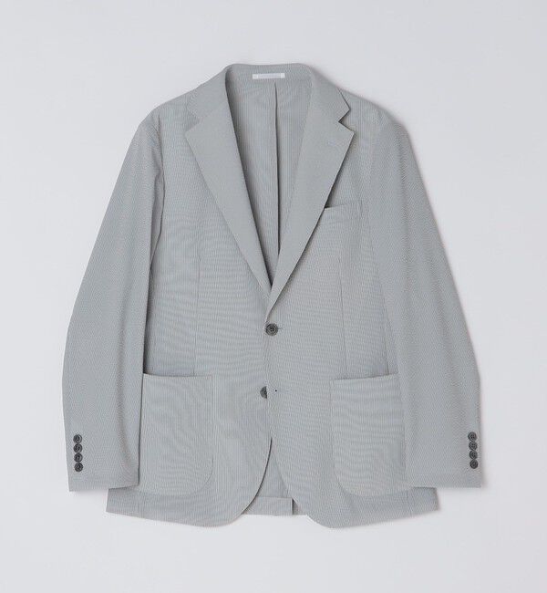 SHIPS Colors 「SHIPS Colors:CLEAR EFFECT(R) サッカージャケット(セットアップ対応可能)」|テーラードジャケット|