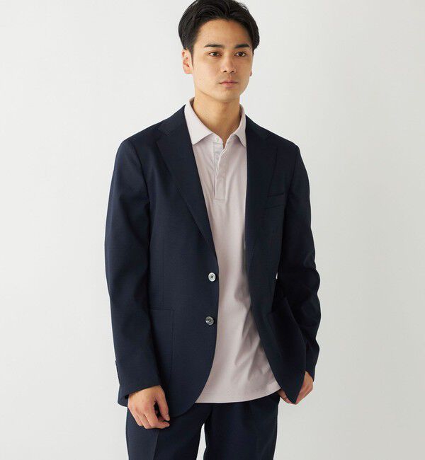 SHIPS Colors 「SHIPS Colors:CLEAR EFFECT(R) サッカージャケット(セットアップ対応可能)」|テーラードジャケット|