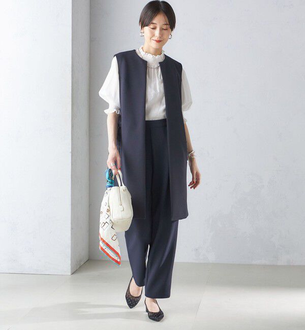 SHIPS for women「little black:ドット チュール パンプス」|パンプス|