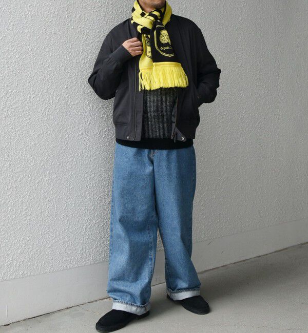 SHIPS any「【SHIPS any別注】UMBRO: エンブレム サッカー マフラー◇」|マフラー|