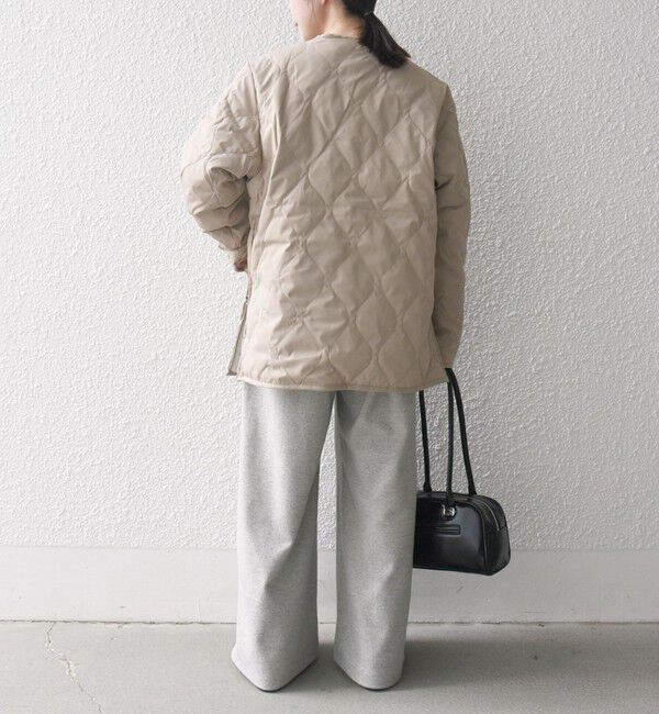 SHIPS any「【SHIPS any別注】TAION:〈手洗い可能〉ダウン ボア リバーシブル ジャケット」|ダウン|