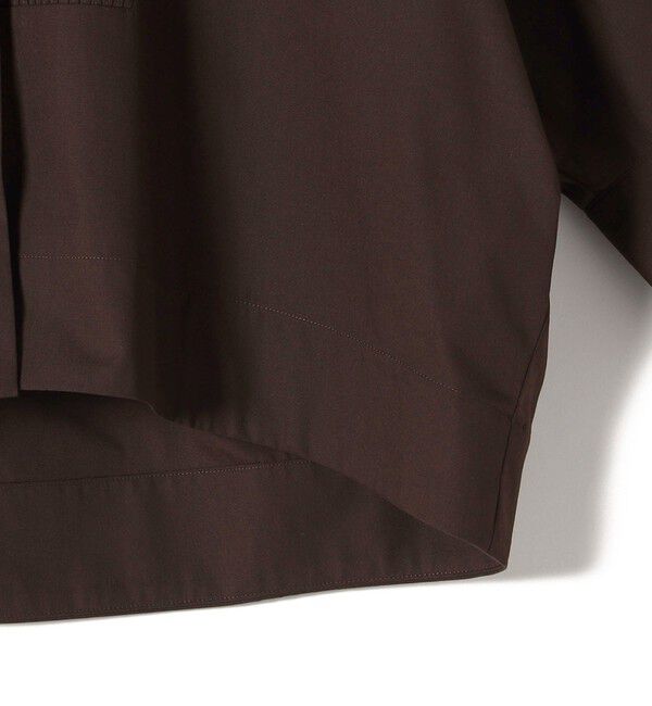 SHIPS for women「〈手洗い可能〉コットン ポリエステル ピンタック 羽織 ブラウス」|シャツ・ブラウス|