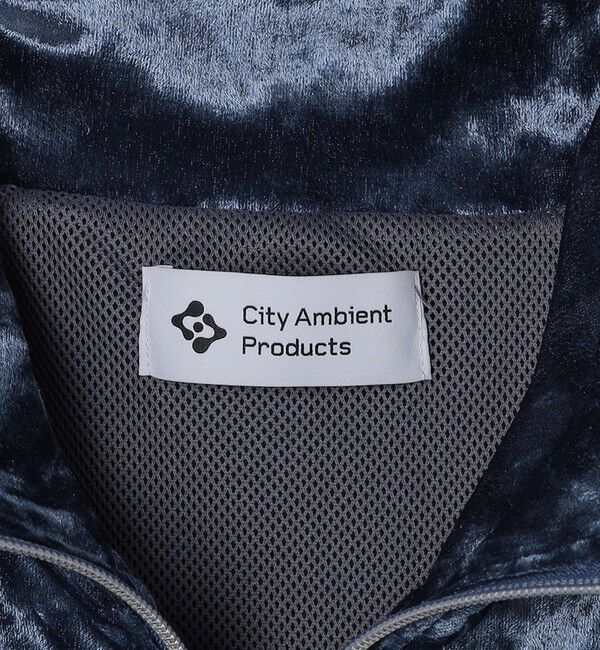 SHIPS「City Ambient Products: クラッシュベロアトラックジャケット(セットアップ対応)」|テーラードジャケット|