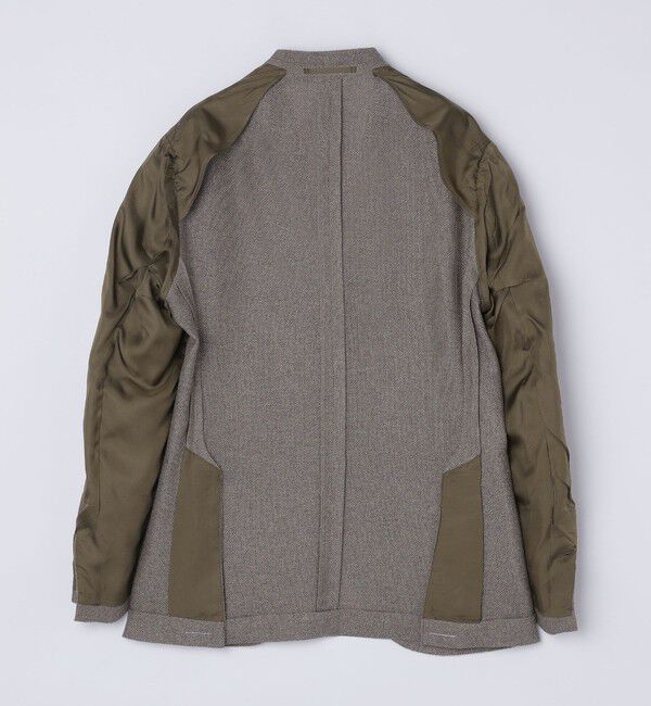 SHIPS「SHIPS: Di Pray メランジ ベージュ ジャケット」|テーラードジャケット|