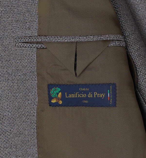 SHIPS「SHIPS: Di Pray メランジ ベージュ ジャケット」|テーラードジャケット|