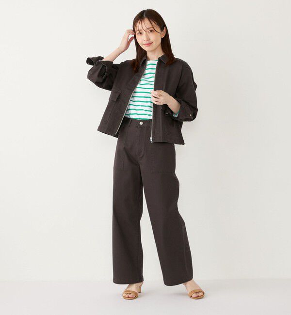 SHIPS Colors 「SHIPS Colors:〈洗濯機可能〉カラーデニム ベイカーパンツ」|デニム|