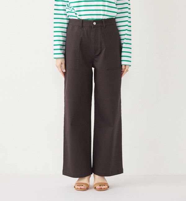 SHIPS Colors 「SHIPS Colors:〈洗濯機可能〉カラーデニム ベイカーパンツ」|デニム|