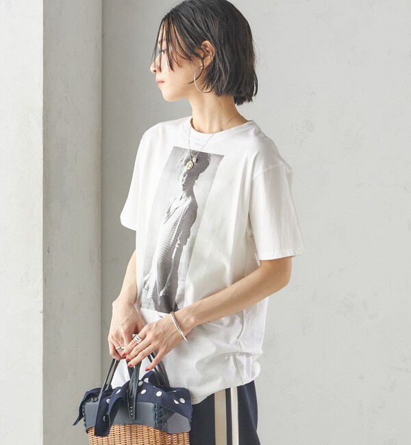 SHIPS for women「【SHIPS別注】COUTURE D'ADAM:Sam Haskins フォト TEE」|Tシャツ・カットソー|