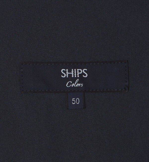 SHIPS Colors 「SHIPS Colors:〈洗濯機可能〉デニム ライク スラックス(セットアップ対応可能)」|スラックス|