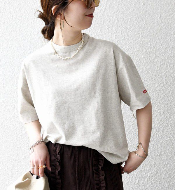 SHIPS any「【SHIPS any別注】Healthknit: U.S.コットン ジャージー パック Tシャツ」|Tシャツ・カットソー|ナチュラル