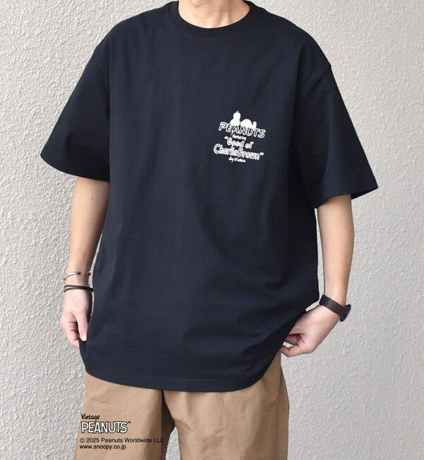 SHIPS any「SHIPS any: SNOOPY コラボ NOT THERE グラフィック バック プリント Tシャツ◇」|Tシャツ・カットソー|