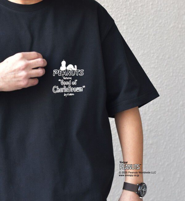 SHIPS any「SHIPS any: SNOOPY コラボ NOT THERE グラフィック バック プリント Tシャツ◇」|Tシャツ・カットソー|