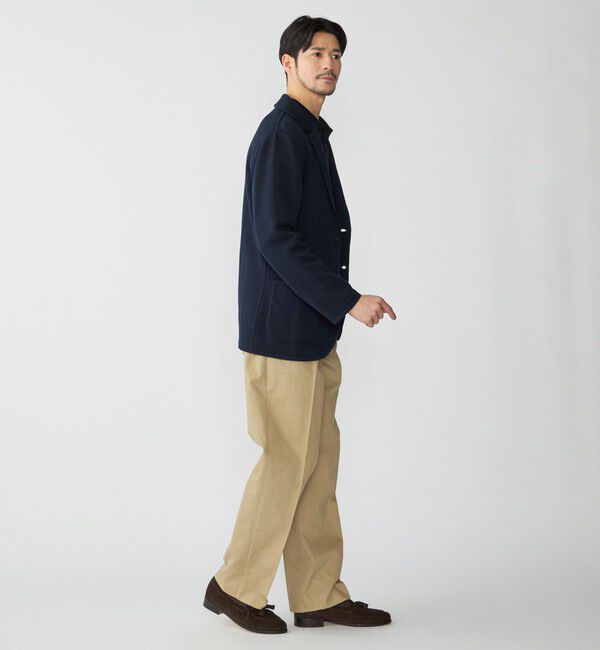 SHIPS「【SHIPS別注】FLY3: コットン ニット ブレザー」|テーラードジャケット|