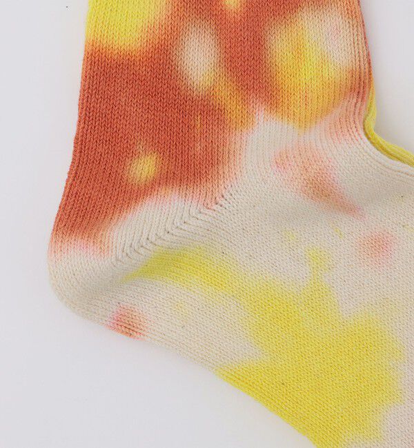 SHIPS「ANONYMOUS: タイダイ クルー ソックス」|ソックス|