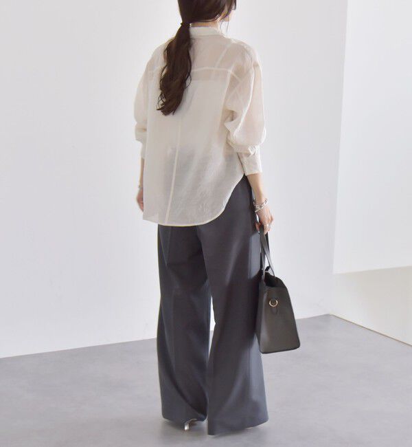 quaranciel「quaranciel:〈手洗い可能〉ウエスト ライン イージー ワイド パンツ 2」|その他|