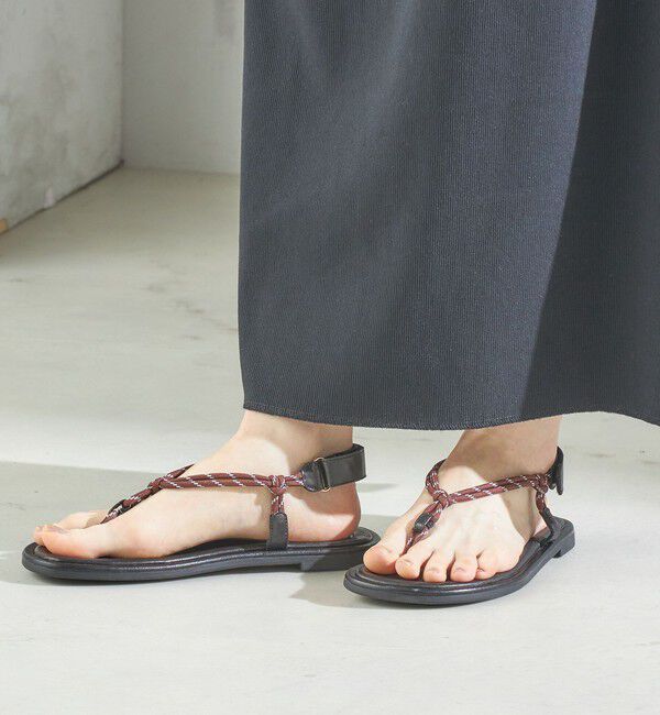 SHIPS for women「REMME:コード フリップ フロップ サンダル」|サンダル|