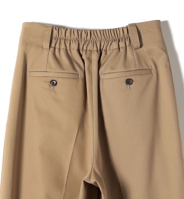 SHIPS for women「〈洗濯機可能〉ハイカウント ツイル 2タック ワイド パンツ」|その他|