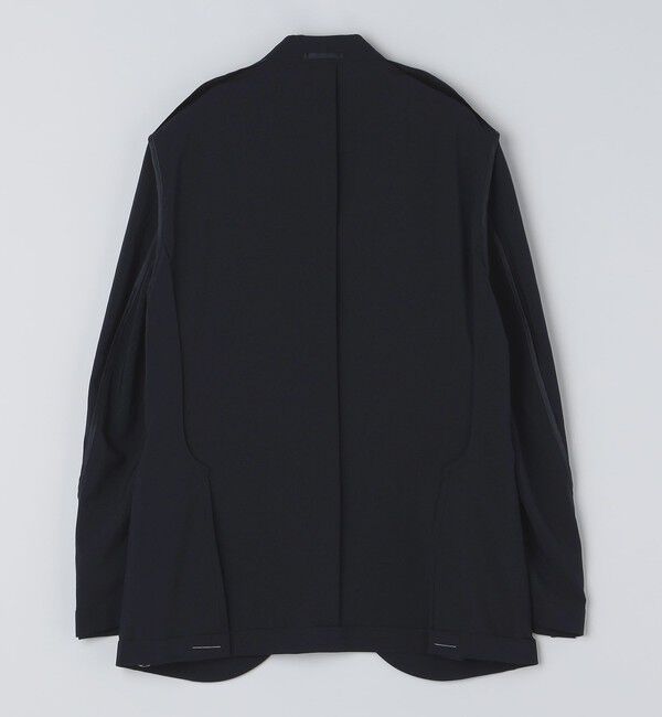 SHIPS「SHIPS:〈FUNCTION〉リネン ライク シャツ ジャケット」|テーラードジャケット|