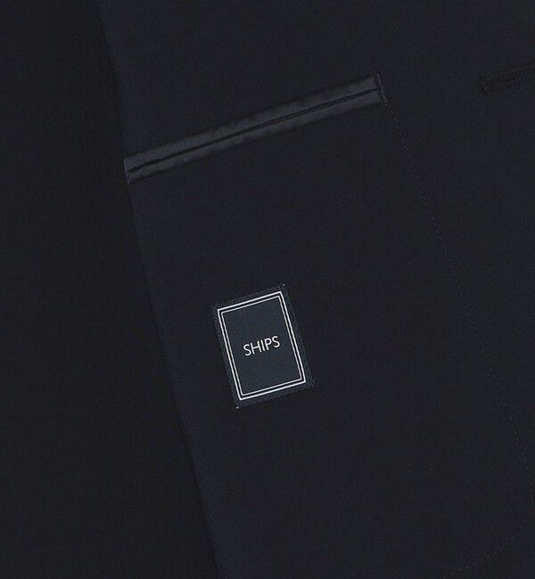 SHIPS「SHIPS:〈FUNCTION〉リネン ライク シャツ ジャケット」|テーラードジャケット|