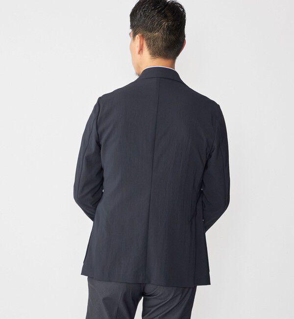 SHIPS「SHIPS:〈FUNCTION〉リネン ライク シャツ ジャケット」|テーラードジャケット|