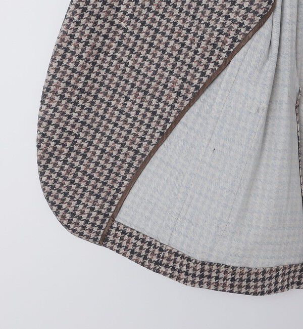 SHIPS「SHIPS: カネマサファブリック ジャージー プリント ガンクラブ ジャケット」|テーラードジャケット|