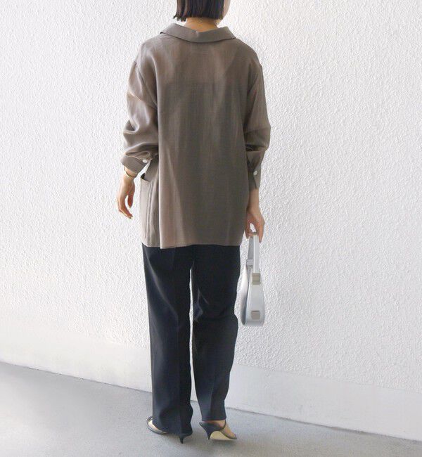 SHIPS for women「〈手洗い可能〉シアー ジャケット 羽織」|その他|