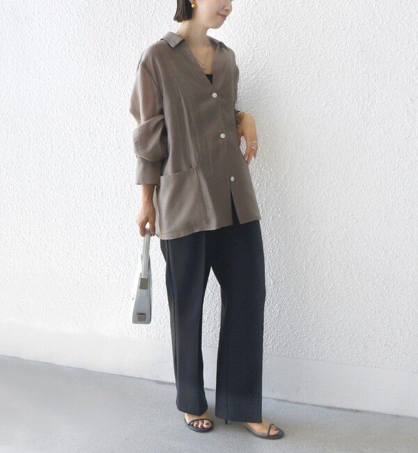 SHIPS for women「〈手洗い可能〉シアー ジャケット 羽織」|その他|