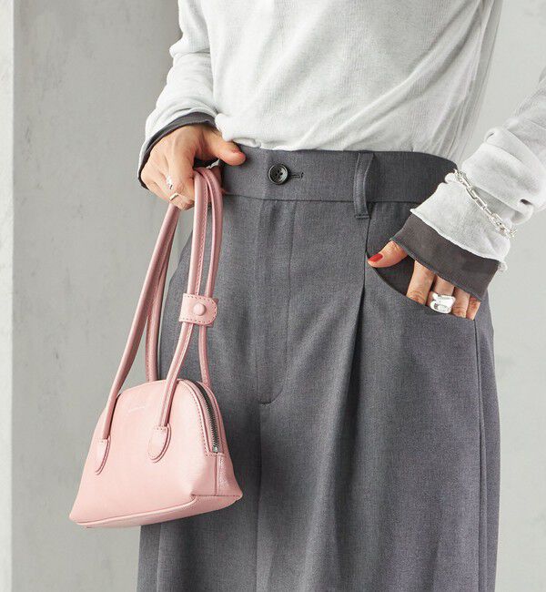 SHIPS for women「〈手洗い可能〉ソフィー ツイル ストレッチ ポケット デザイン パンツ」|スラックス|