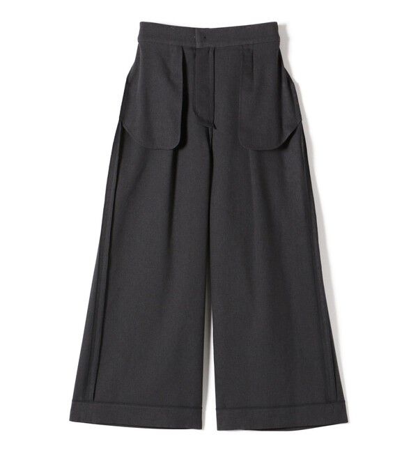 SHIPS for women「〈手洗い可能〉ソフィー ツイル ストレッチ ポケット デザイン パンツ」|スラックス|