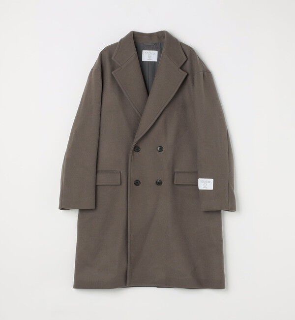 SHIPS any「SHIPS any: PURE WOOL MELTON ダブル チェスターコート 25AW◇」|チェスターコート|