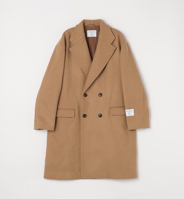 SHIPS any「SHIPS any: PURE WOOL MELTON ダブル チェスターコート 25AW◇」|チェスターコート|
