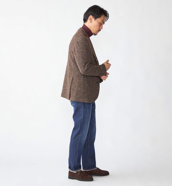 SHIPS「SHIPS: LANIFICIO ROMA メランジ ソリッド ジャケット」|テーラードジャケット|