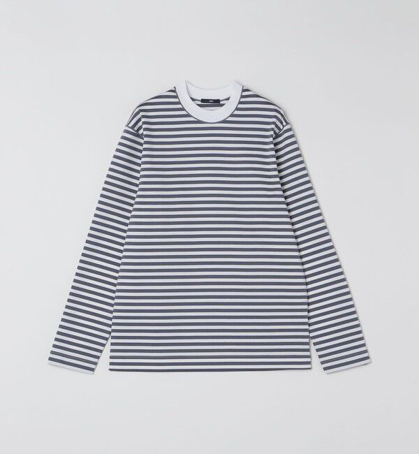 SHIPS「SHIPS: ハイゲージ クルーネック ロングスリーブ Tシャツ」|Tシャツ・カットソー|