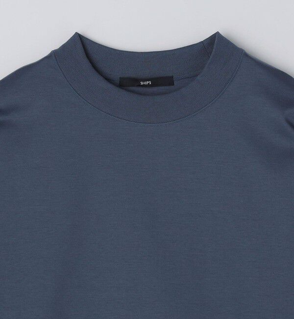 SHIPS「SHIPS: ハイゲージ クルーネック ロングスリーブ Tシャツ」|Tシャツ・カットソー|