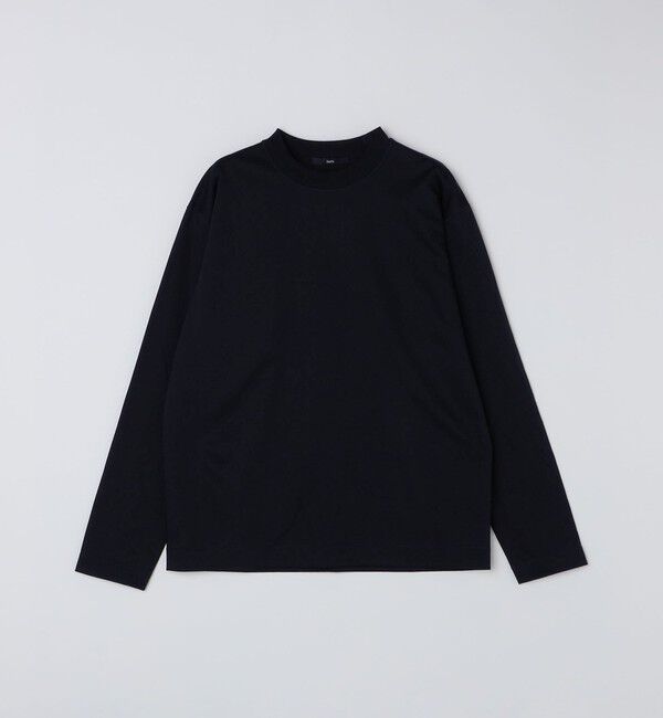 SHIPS「SHIPS: ハイゲージ クルーネック ロングスリーブ Tシャツ」|Tシャツ・カットソー|