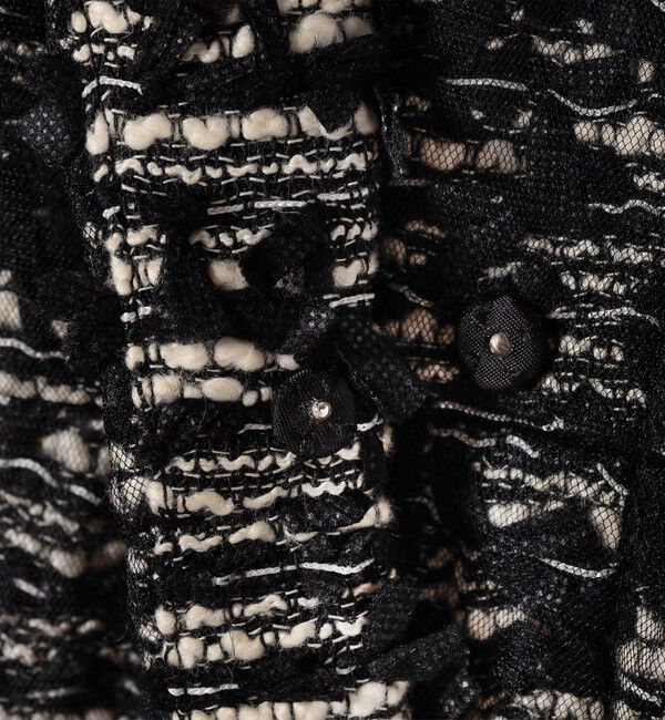 SHIPS for women「【SHIPS別注】troisiemeCHACO: チュール ジレ（セレモニー対応可）」|ベスト・ジレ|