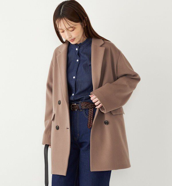 SHIPS Colors 「SHIPS Colors:SUPER100 テーラード コート◇」|チェスターコート|